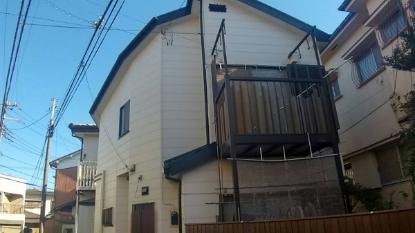 横浜市西区　外壁塗装　屋根塗装　H様邸 (2)
