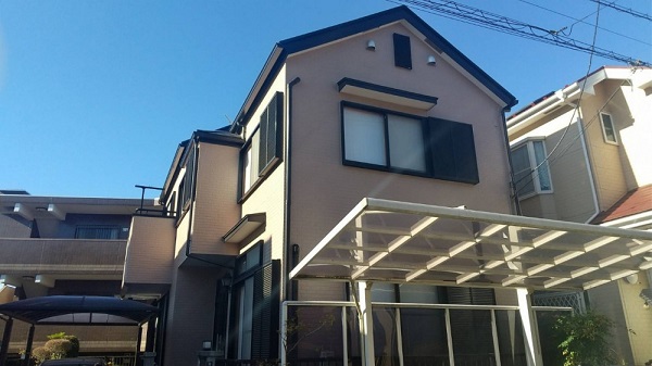横浜市港北区　外壁塗装　屋根塗装　U様邸 (1)