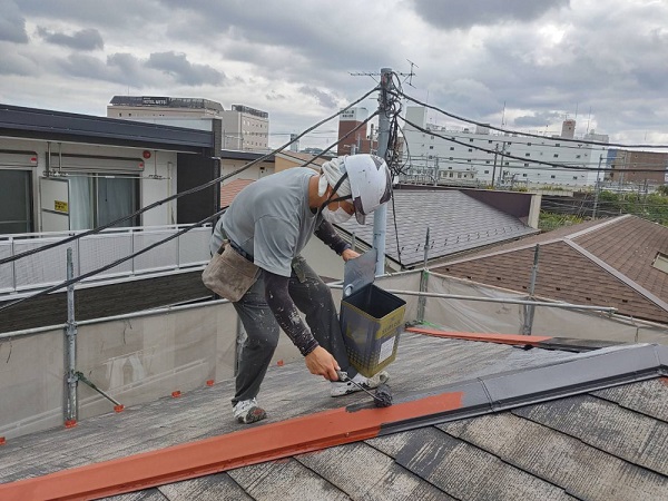 大船　アパート　外壁・屋根塗装② (1)