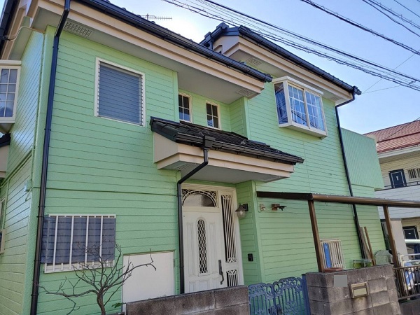 横浜市大船地区　外壁塗装　屋根塗装　F様邸 (2)