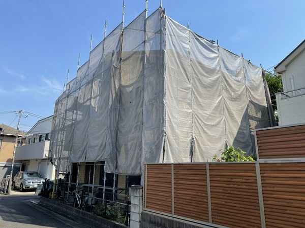 横浜市泉区　外壁・屋根塗装① (2)