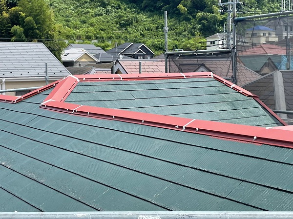 【施工中】神奈川県鎌倉市・O様邸　外壁塗装・屋根塗装 (2)