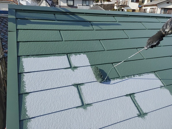 【施工中】神奈川県藤沢市・S様邸　屋根塗装・外壁塗装0511