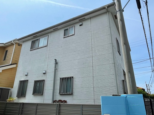 神奈川県藤沢市・H様邸　外壁塗装・屋根塗装　現場調査の様子 (6)