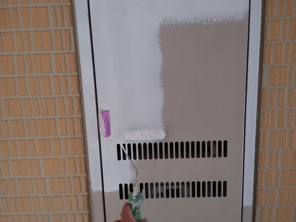 【施工中】神奈川県藤沢市・アパート　外壁塗装0917 (1)