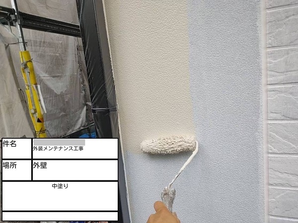 【施工中】神奈川県藤沢市・アパート　屋根塗装・外壁塗装・長尺シート張り0402 (4)