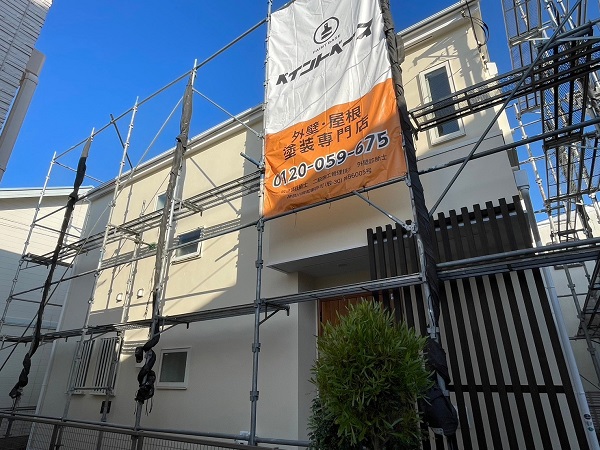 神奈川県藤沢市・K様　外壁塗装・屋根シーリング工事0426 (2)