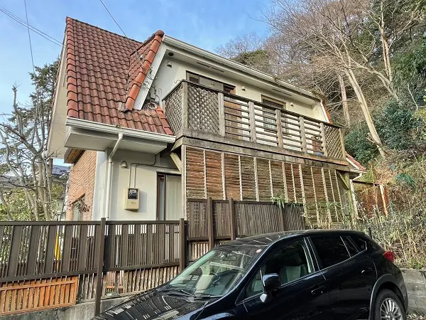 神奈川県鎌倉市　屋根塗装　外壁塗装　現地調査