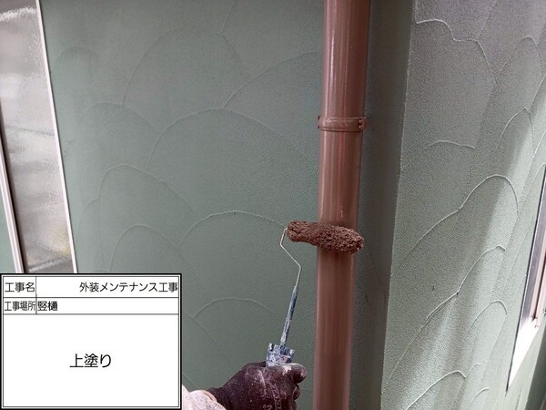 鎌倉市S様_樋上塗り