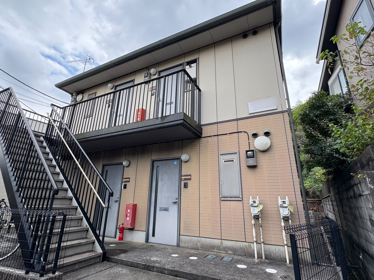 神奈川県鎌倉市－アパート外壁塗装-施工前